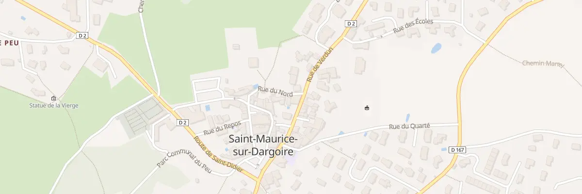 Plan du 5050 Le Bourg - St Maurice à Chabanière