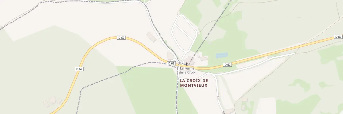 Plan du 5172 La Croix de Montvieux à La Terrasse-sur-Dorlay