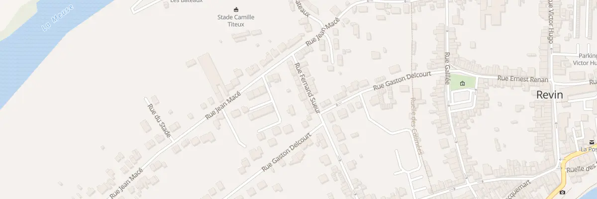 Plan du 14 Rue Fernand Sueur à Revin