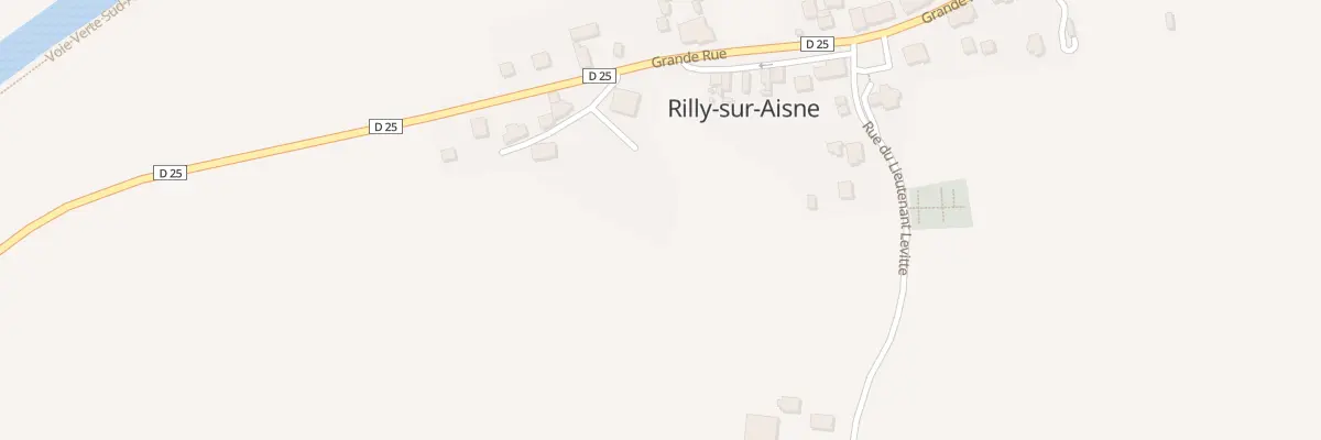 Plan du 3 Che d’Attigny à Rilly-sur-Aisne
