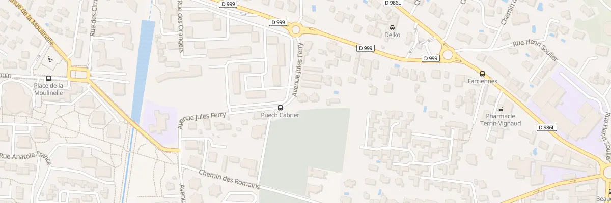 Plan du 12B Av Jules Ferry à Beaucaire