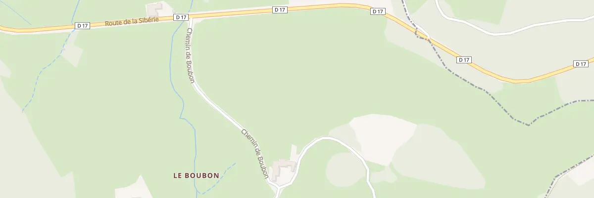 Plan du 994 Che de Boubon à Jullié