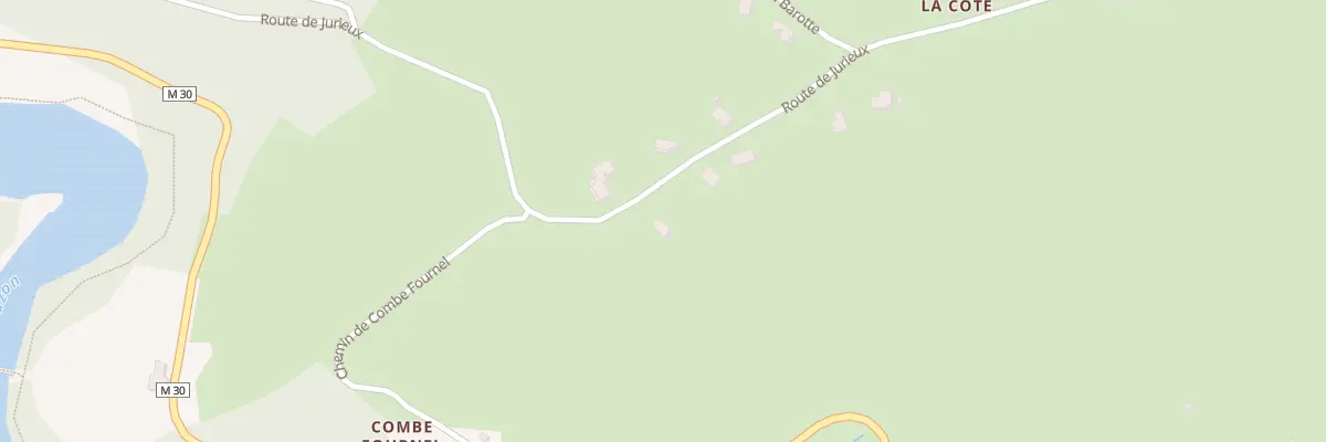 Plan du 2579 Rte de Jurieux à Sainte-Croix-en-Jarez