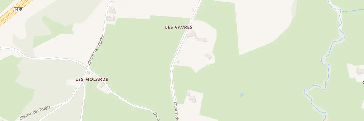 Plan du 5079A Champ du Charnay à Sainte-Cécile