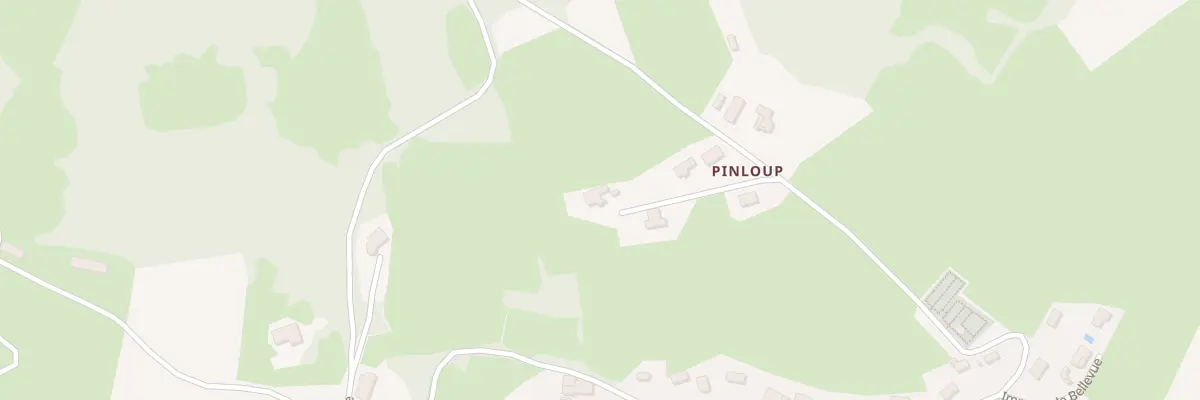 Plan du 5162 Pinloup à Chaussan