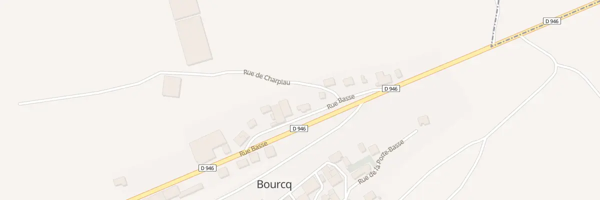 Plan du 8 Rue Basse à Bourcq