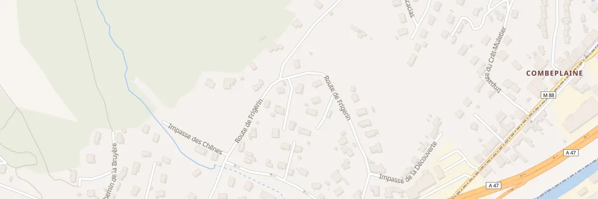 Plan du 12A Rte de Frigerin à Saint-Joseph