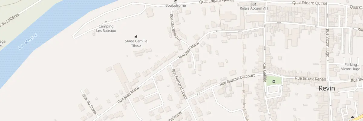 Plan du 239 Rue Jean Macé à Revin