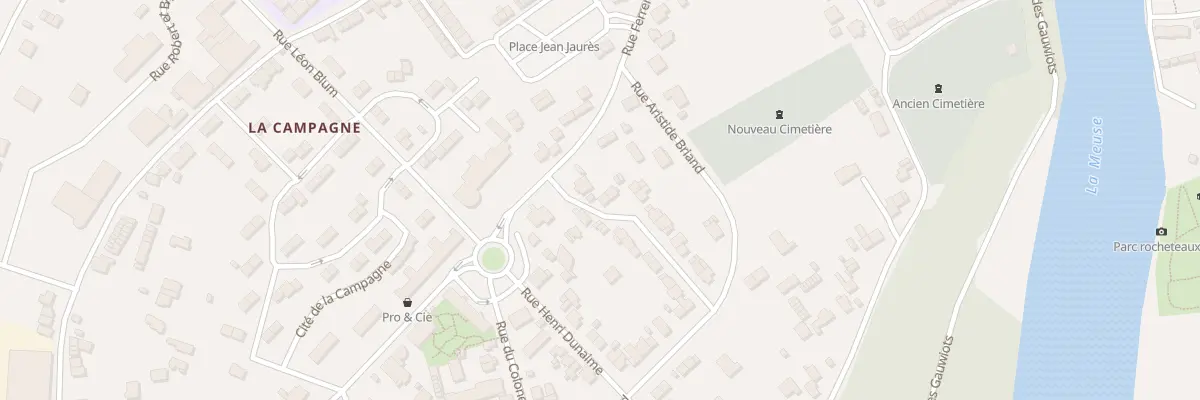 Plan du 7 Rue des Bruyeres à Revin