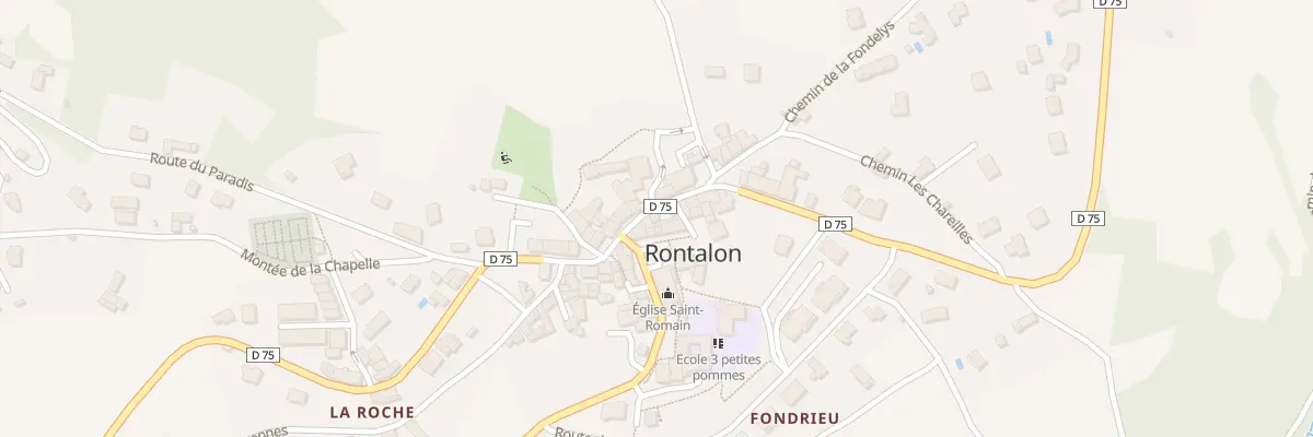 Plan du 53 Rue des Canuts à Rontalon