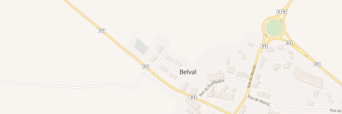 Plan du 3 Rue des Mâtines à Belval