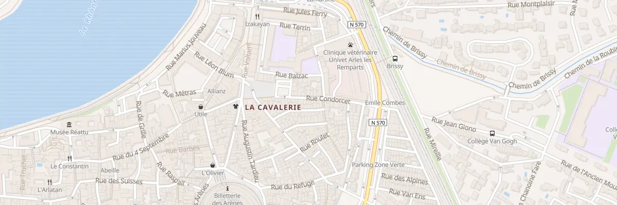 Plan du 29 Rue Condorcet à Arles