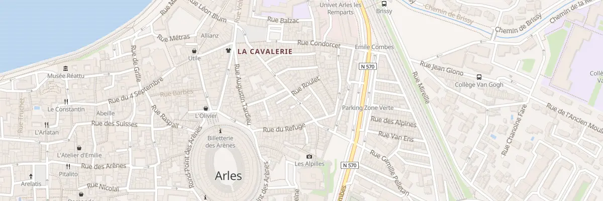 Plan du 39 Rue Portagnel à Arles