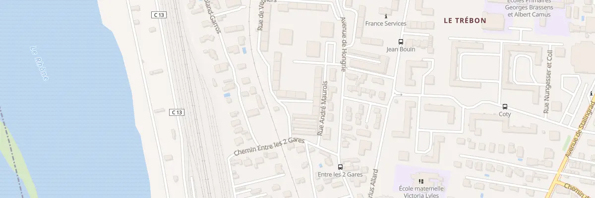 Plan du 21 Rue de Verviers à Arles