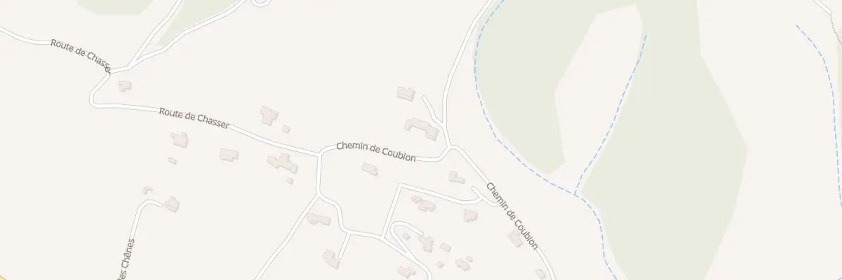 Plan du 185 Che de Coubion à Saint-Thomé