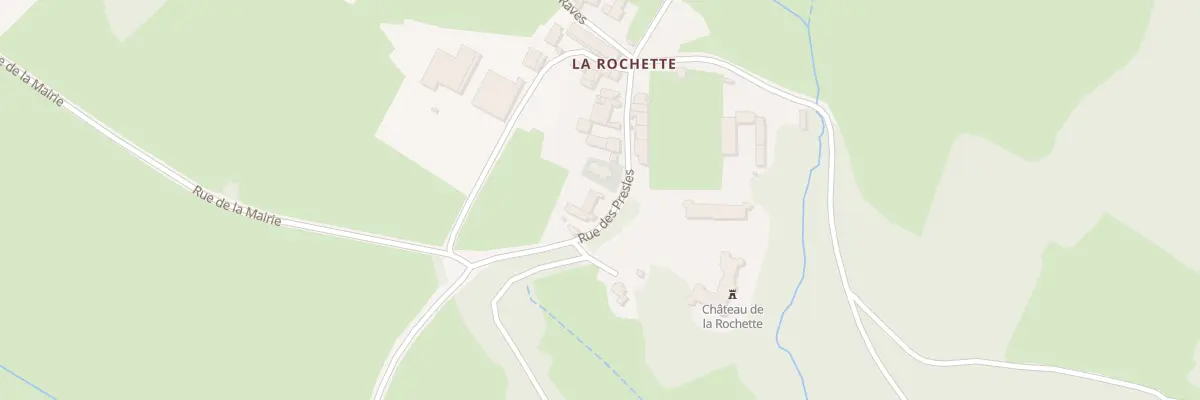 Plan du 5031 La Rochette à Saint-Maurice-des-Champs