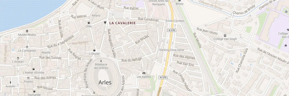 Plan du 59 Rue Portagnel à Arles