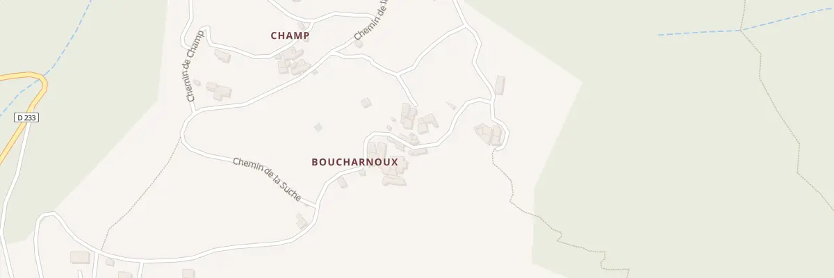 Plan du 5236 Boucharnoux à Saint-Michel-de-Chabrillanoux