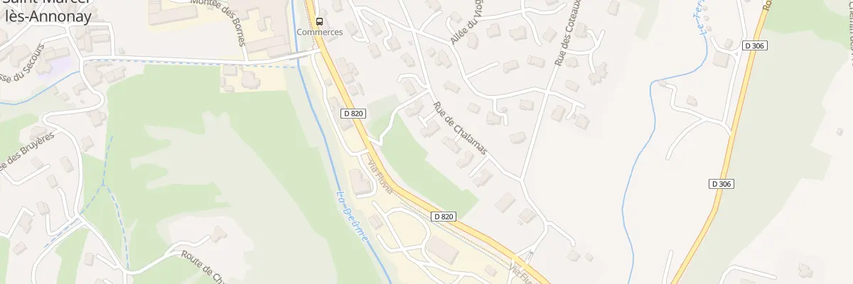 Plan du 231B Rue de Chalamas à Saint-Marcel-lès-Annonay