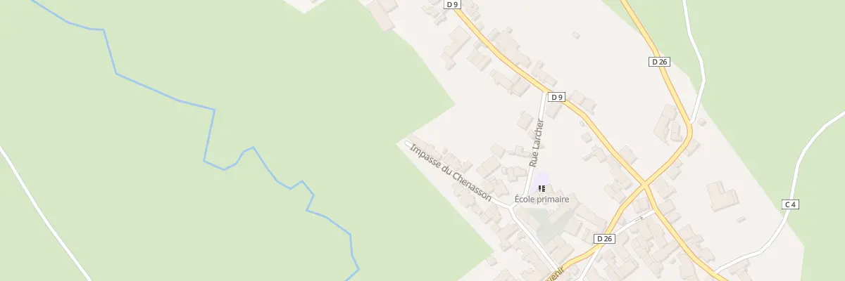 Plan du 5068 Imp du Chenasson à Villy-en-Auxois