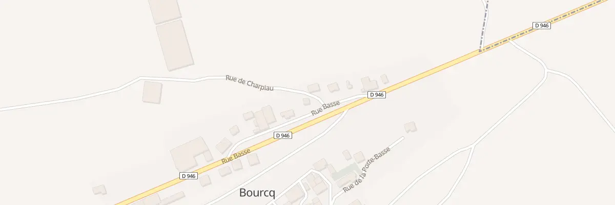 Plan du 1 Rue de Charpiau à Bourcq