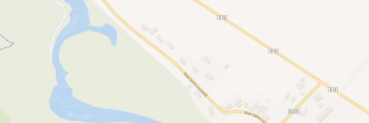 Plan du 28 Rue Saint Louvent à Cloyes-sur-Marne
