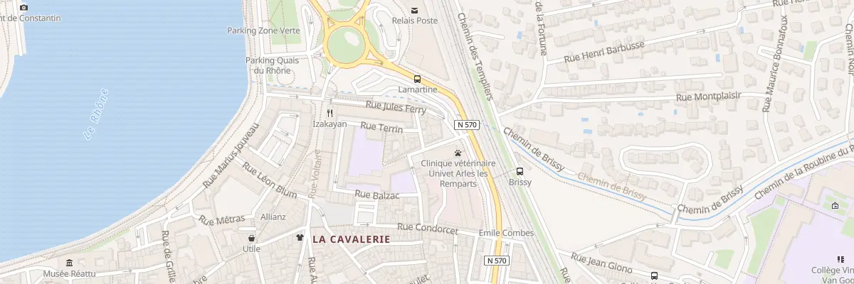 Plan du 6 Rue d’Alembert à Arles