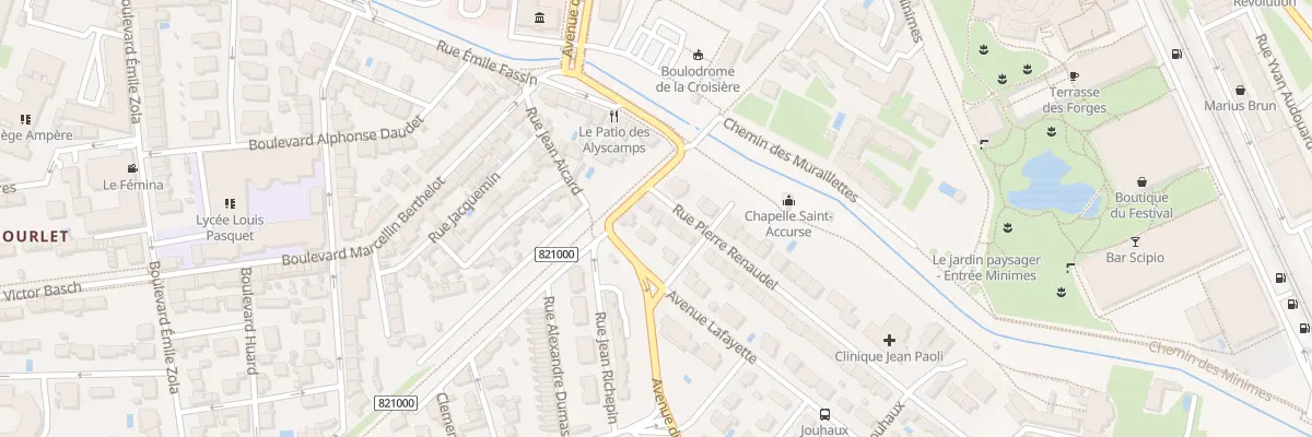 Plan du 4 Rue Pierre Renaudel à Arles