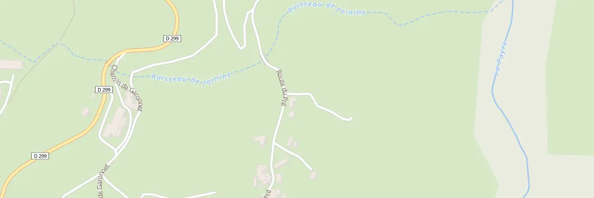 Plan du 5347 Le Pre à Rochessauve