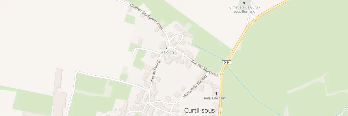 Plan du 5115 Curtil à Curtil-sous-Burnand