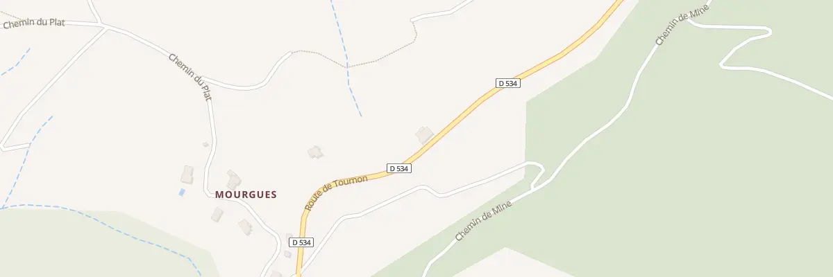 Plan du 3215 Rte de Tournon au Crestet