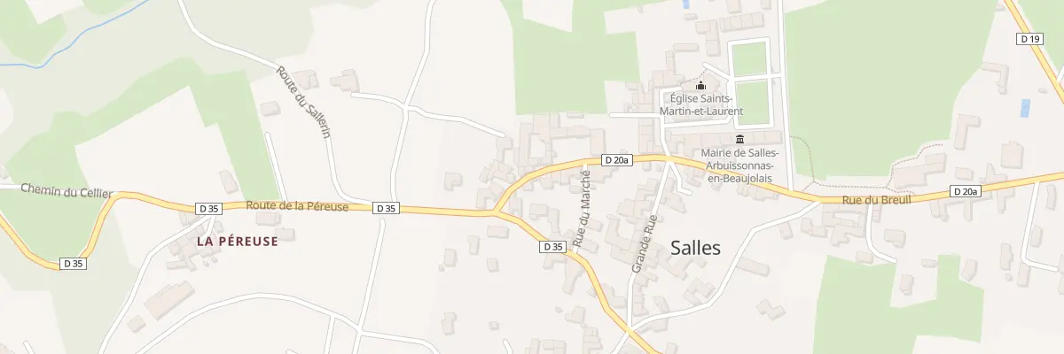 Plan du 243 Rue de la Voûte à Salles-Arbuissonnas-en-Beaujolais