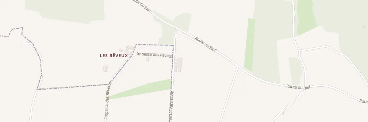 Plan du 161 Che de Varambon à Theizé