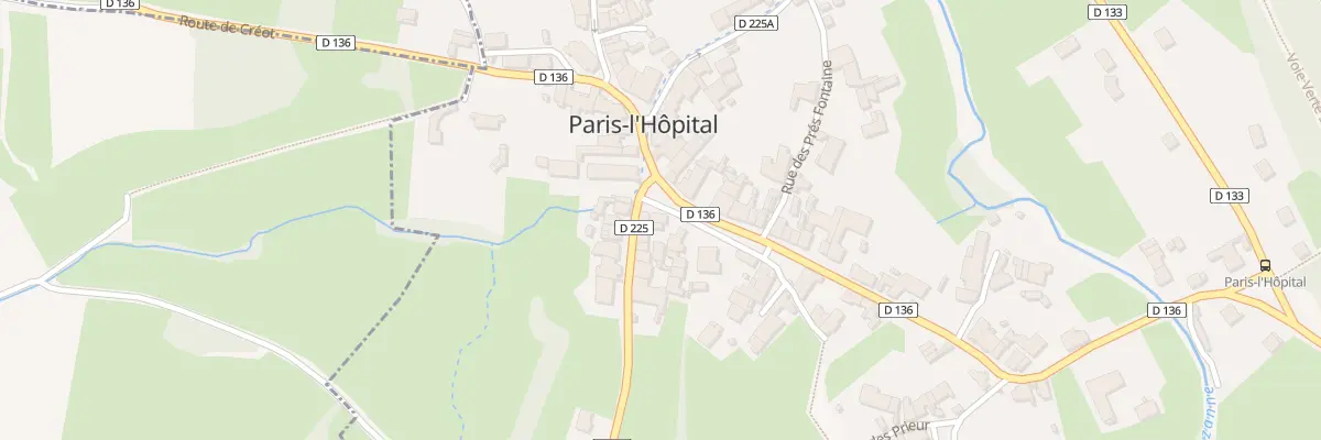 Plan du 7 Pl des Platanes à Paris-l’Hôpital