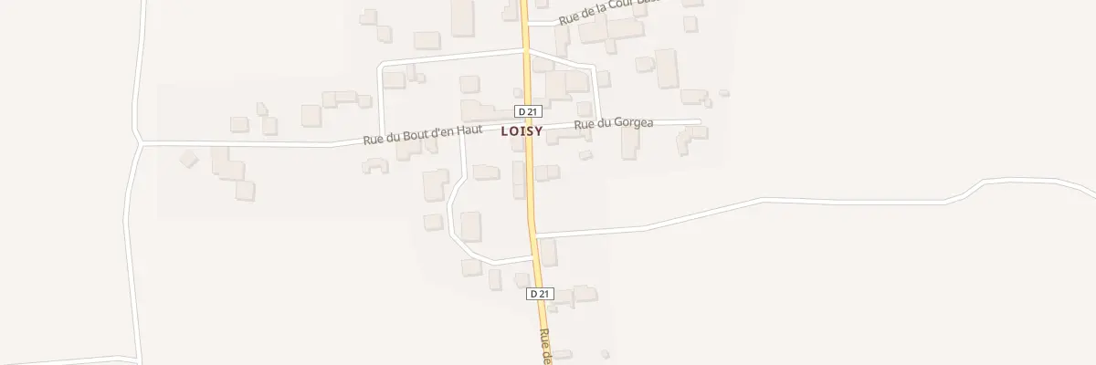 Plan du 5 Rue de la Perriere à Grivy-Loisy