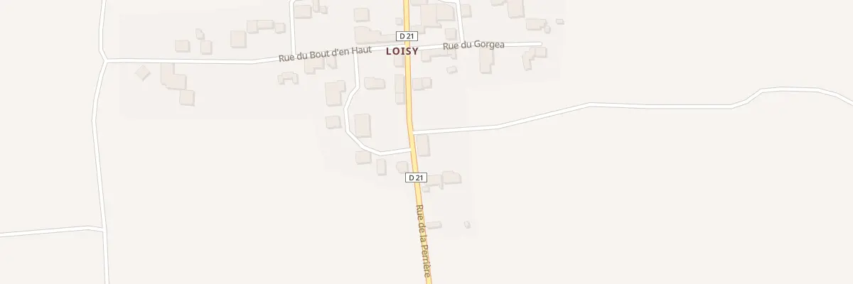 Plan du 9 Rue de la Perriere à Grivy-Loisy