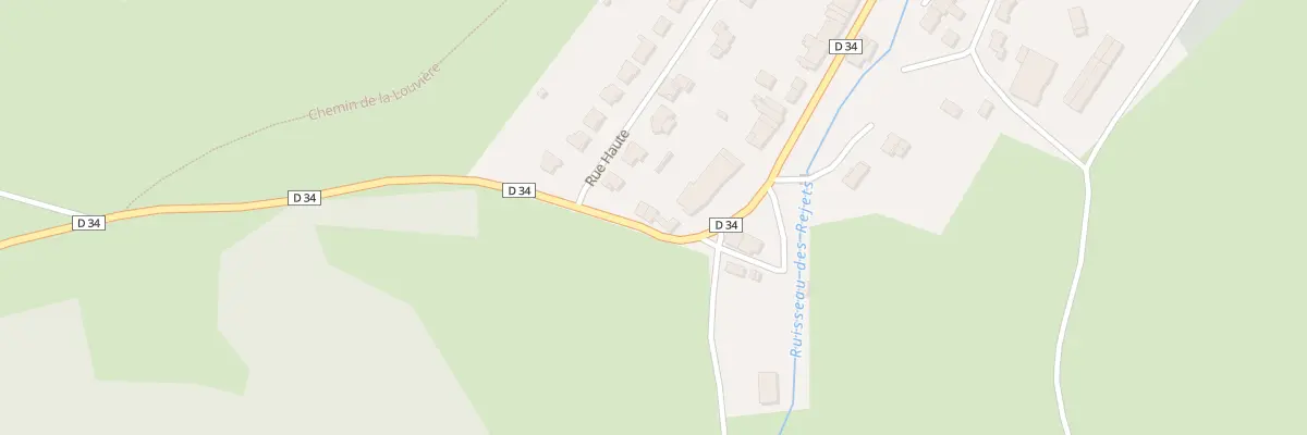 Plan du 32 Rte de Neuville les This à Fagnon