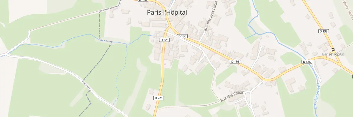 Plan du 5097 Le Bourg à Paris-l’Hôpital