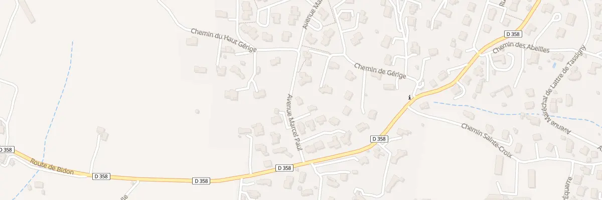 Plan du 6 Av Marcel Paul à Bourg-Saint-Andéol