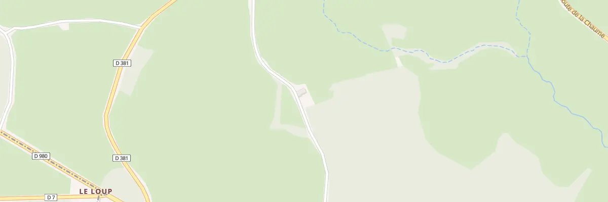 Plan du 5319 La Chaume à Lournand