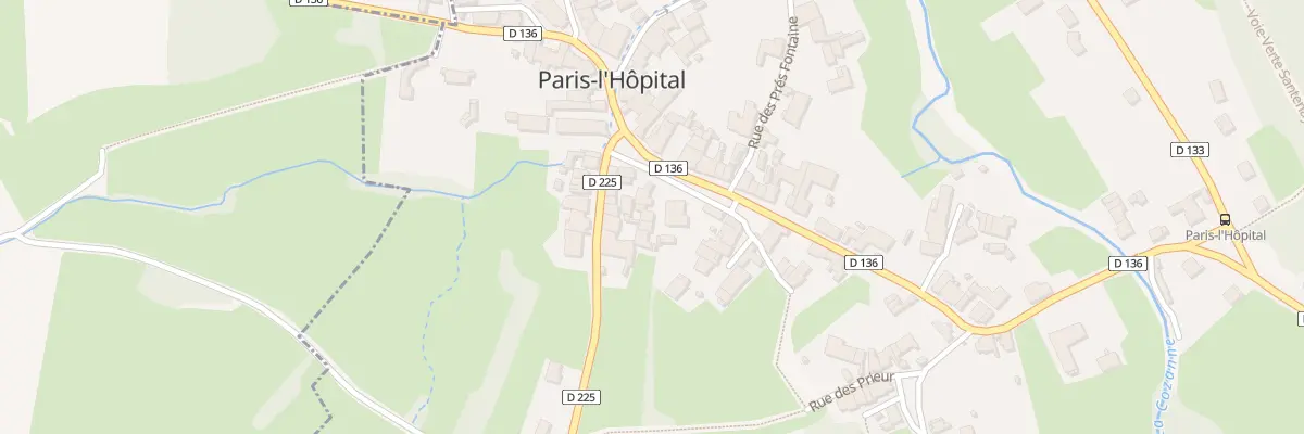 Plan du 5 Pl des Platanes à Paris-l’Hôpital