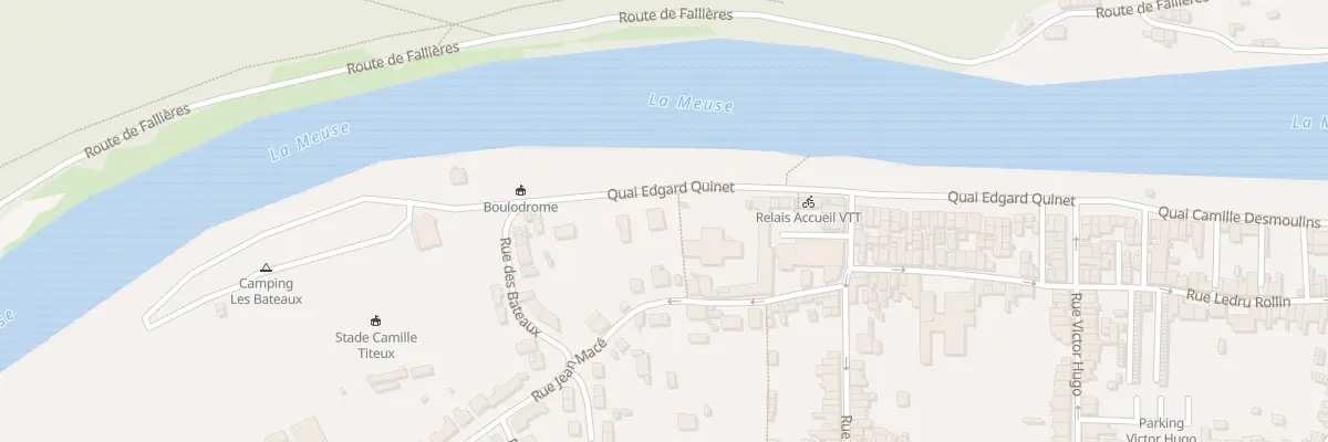 Plan du 9025 Quai Edgard Quinet à Revin