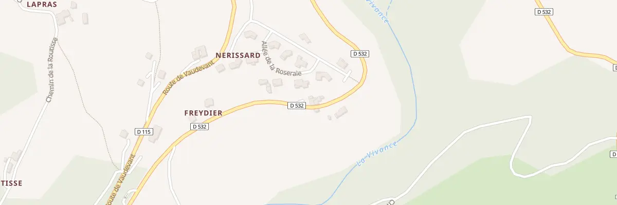 Plan du 335 Rte de Saint Victor à Saint-Félicien