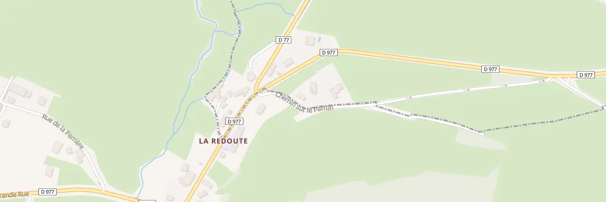 Plan du 63 Che sur le Perron à Sassangy