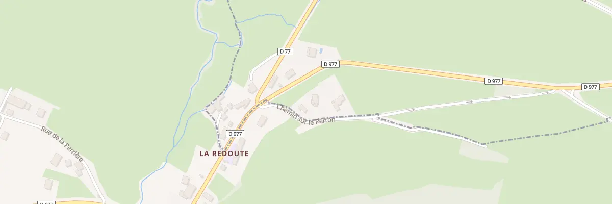 Plan du 51 Che sur le Perron à Sassangy