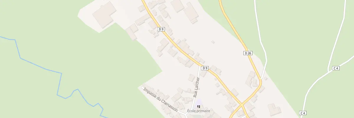 Plan du 5337 Rue du Château à Villy-en-Auxois