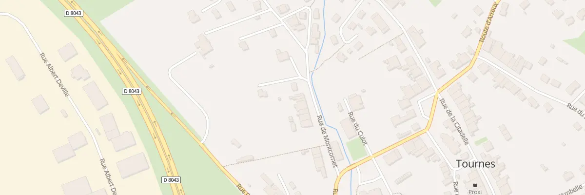Plan du 5030 Calais à Tournes
