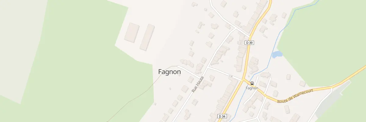 Plan du 2 Chem de la Louviere à Fagnon