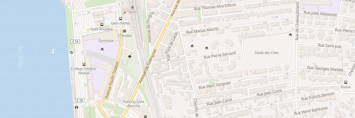 Plan du 10B Rue Montagne des Cordes à Arles