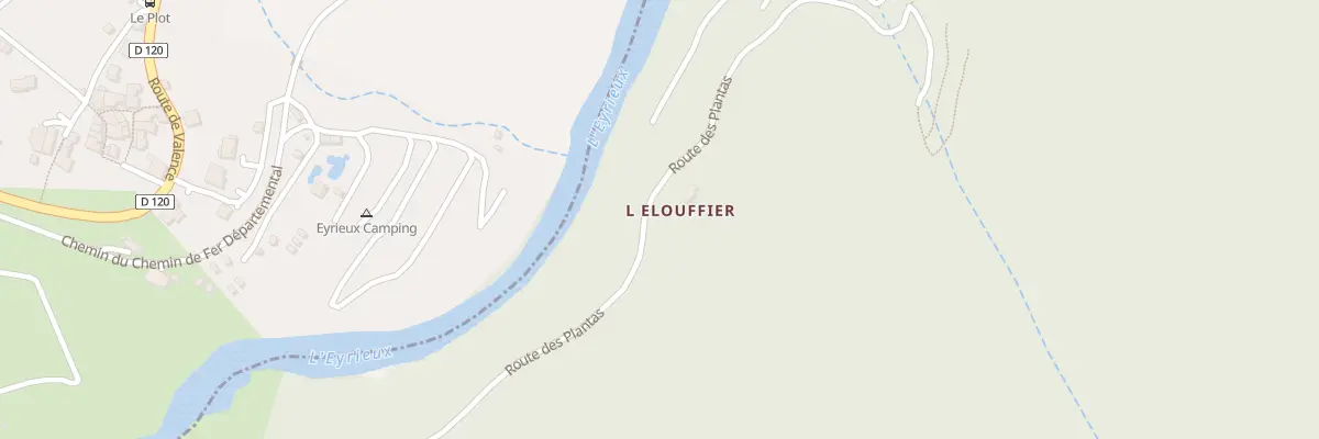 Plan du 5041B L’Elouffier à Saint-Vincent-de-Durfort